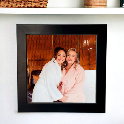 Azulejo decorativo com Foto na Horizontal para Presente de dia das Mães Personalizado