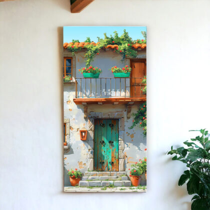 Azulejo decorativo - Dupla de azulejos: Sossego – Coleção Encantos
