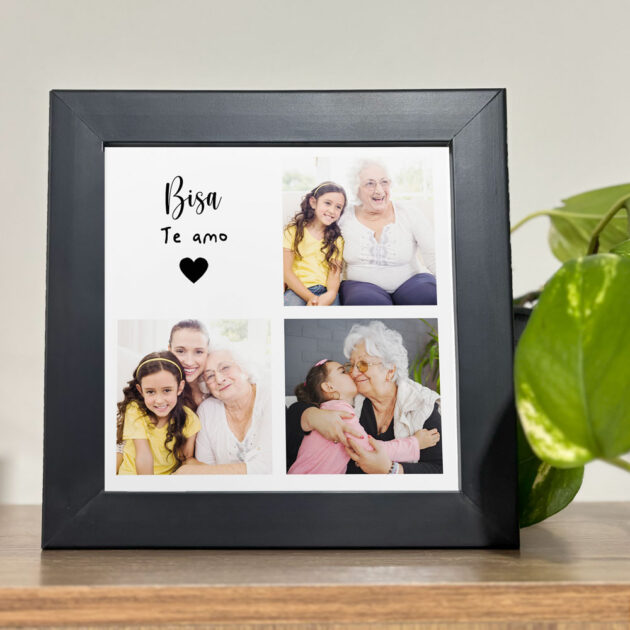 Azulejo Bisa Te Amamos com Fotos – Presente Personalizado para Bisavó - Imagem 2