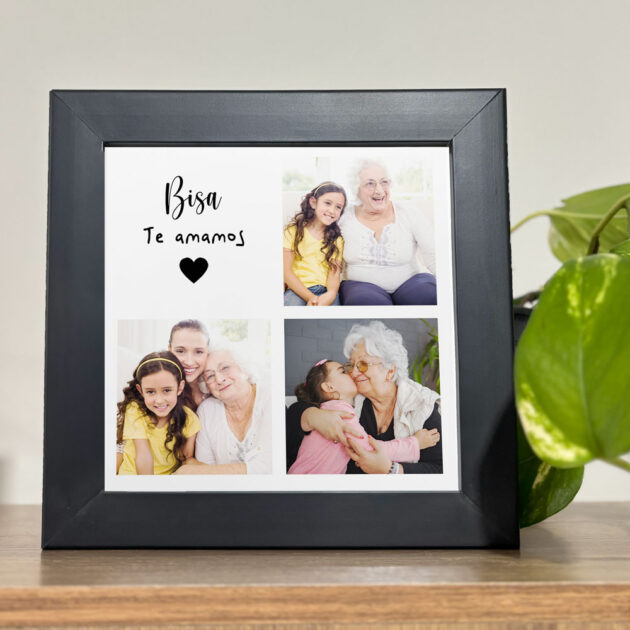 Azulejo Bisa Te Amamos com Fotos – Presente Personalizado para Bisavó - Imagem 5